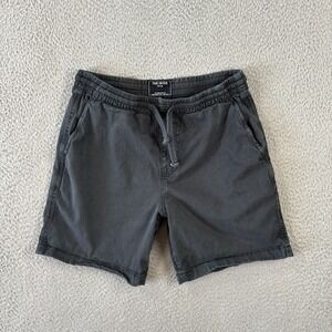 Todd Snyder Shorts Mens XS 6" Inseam‎ Black Drawstring Pull On Elastic Waist